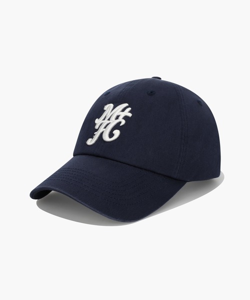 MARITHE + FRANCOIS GIRBAUD（マリテフランソワジルボー）の「MFG EMBLEM CAP（キャップ・レディース・Navy/Beige・フリー）」の5枚目の写真