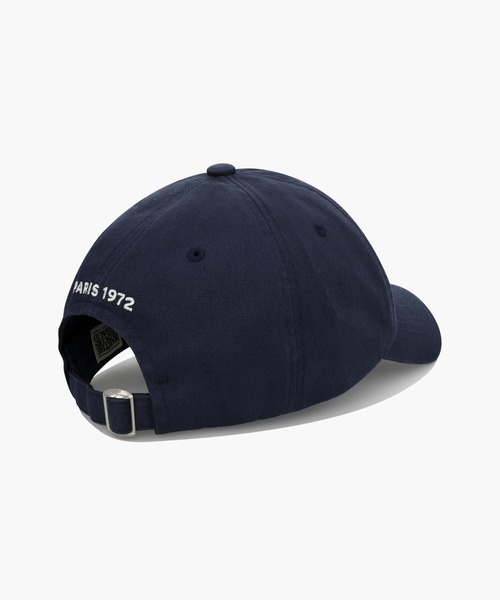 MARITHE + FRANCOIS GIRBAUD（マリテフランソワジルボー）の「MFG EMBLEM CAP（キャップ・レディース・Navy/Beige・フリー）」の6枚目の写真