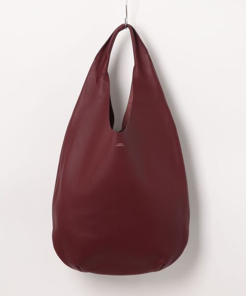 A.P.C.（アーペーセー）の「LE NEIGE（ハンドバッグ・レディース・ブラック/ブラウン系その他/アイボリー/ボルドー・ONESIZE）」の4枚目の写真
