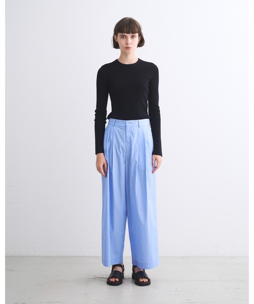 Traditional Weatherwear(トラディショナルウェザーウェア)の「LEWISHAM(チノパンツ・レディース・ネイビー系1/ブルー系・S/XS)」の3枚目の写真