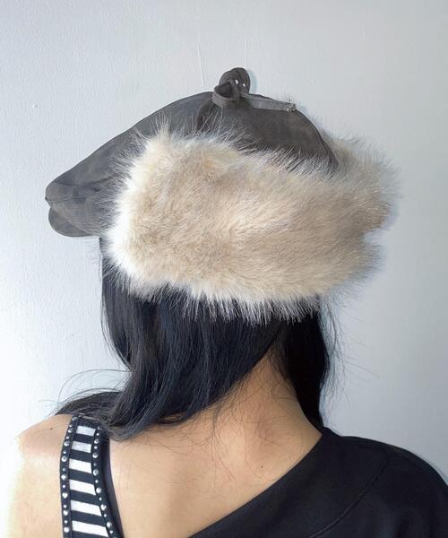 WEGO(ウィゴー)の「WEGO/ドッグイヤーレオパードハンチング(キャスケット・レディース・その他2/その他1・FREE)」の4枚目の写真