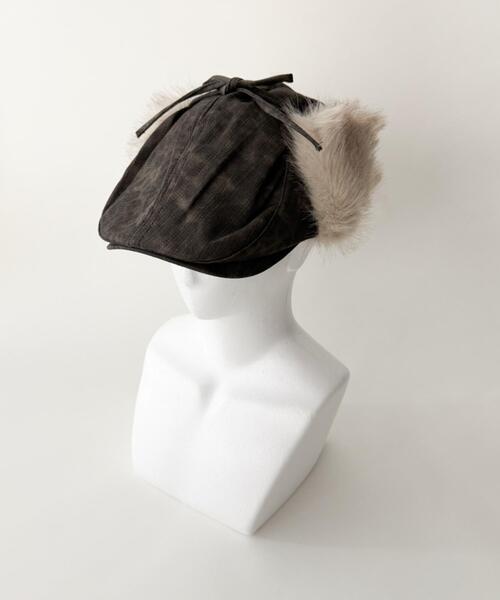 WEGO(ウィゴー)の「WEGO/ドッグイヤーレオパードハンチング(キャスケット・レディース・その他2/その他1・FREE)」の6枚目の写真