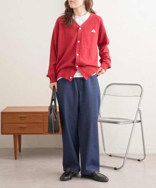 GEVACO（ゲバコ）の「【GEVACO】10ozデニムイージーワイドパンツ（デニムパンツ・レディース・ネイビー・MEDIUM/LARGE/SMALL）」の5枚目の写真