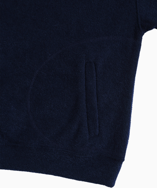 MENASOO(ミナス)の「Terry Fleece Sweatshirt Half Zip Up_Navy(スウェット・レディース・ネイビー・1/2)」の20枚目の写真