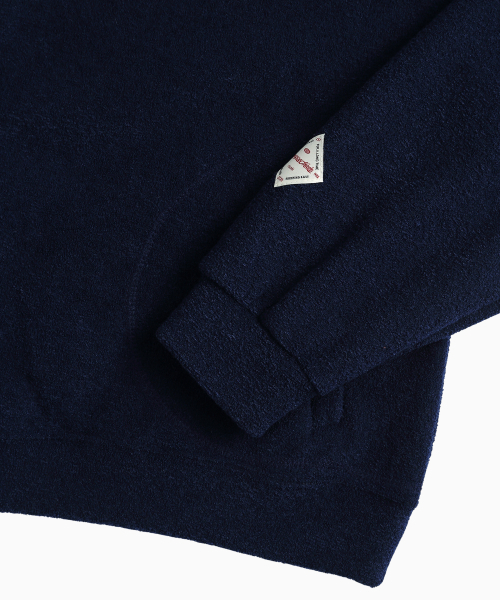MENASOO(ミナス)の「Terry Fleece Sweatshirt Half Zip Up_Navy(スウェット・レディース・ネイビー・1/2)」の21枚目の写真
