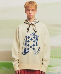Spade Card Sweater(CREAM)