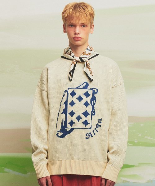 Spade Card свитер (CREAM)