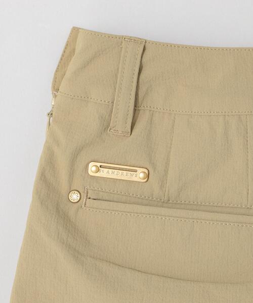 St ANDREWS(セントアンドリュース)の「【St ANDREWS】接触冷感 リーフ柄刺繍ナイロンストレッチスカート (WOMENS)(スカート・レディース・ベージュ/ネイビー・L/SS/M/S)」の7枚目の写真