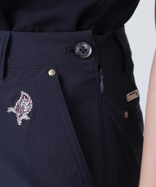 St ANDREWS(セントアンドリュース)の「【St ANDREWS】接触冷感 リーフ柄刺繍ナイロンストレッチスカート (WOMENS)(スカート・レディース・ベージュ/ネイビー・L/SS/M/S)」の18枚目の写真