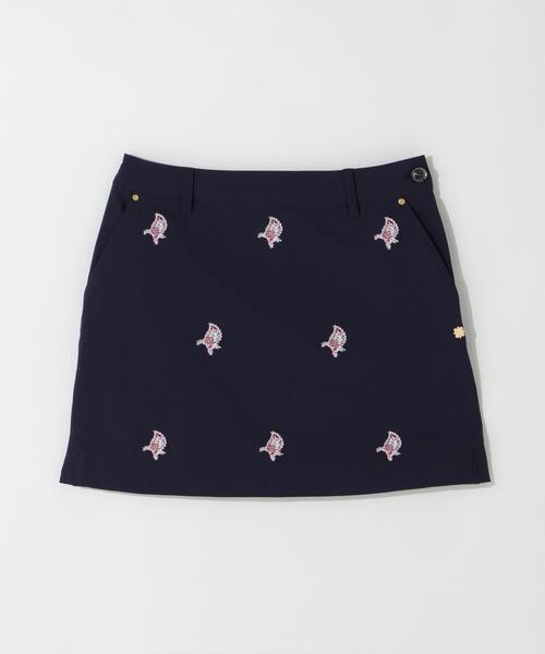 St ANDREWS(セントアンドリュース)の「【St ANDREWS】接触冷感 リーフ柄刺繍ナイロンストレッチスカート (WOMENS)(スカート・レディース・ベージュ/ネイビー・L/SS/M/S)」の22枚目の写真