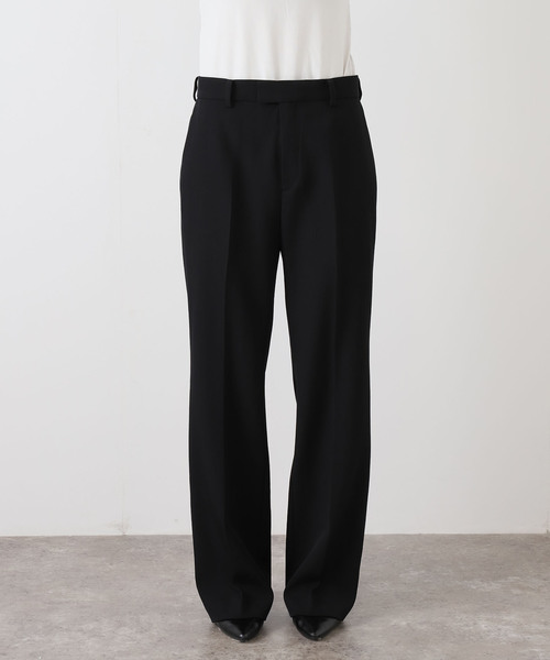 EVERYDAY I LIKE.（エヴリディアイライク）の「*Essential フレアパンツ（スラックス・レディース・ブラック・40/38/36）」の11枚目の写真