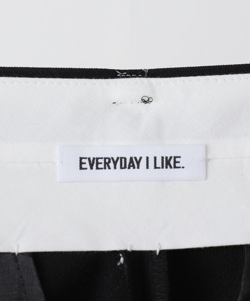 EVERYDAY I LIKE.（エヴリディアイライク）の「*Essential フレアパンツ（スラックス・レディース・ブラック・40/38/36）」の21枚目の写真