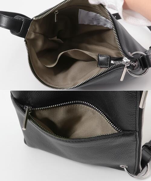 RODE SKO(ロデスコ)の「BEAURE カウレザー3WAYショルダーバッグ(ショルダーバッグ・レディース・シルバー/ブラック・-)」の14枚目の写真