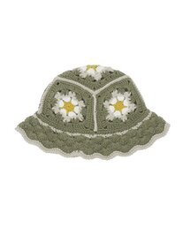 PENFIELD（ペンフィールド）の「HANDMADE CROCHET BUCKET HAT KHAKI_FN7AH60U（ハット）」