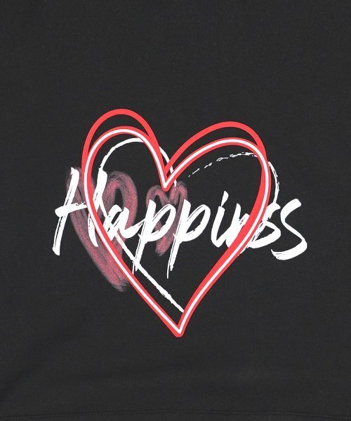 HARDCORE HAPPINESS(ハードコアハピネス)の「HAPPINESS HERT HOODIE_BLACK(パーカー・レディース・その他・FREE)」の5枚目の写真