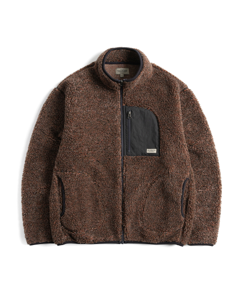 WILD BRICKS(ワイルドブリックス)の「TCM FLEECE JACKET (olive)(その他アウター・メンズ・その他・X-LARGE/LARGE/MEDIUM)」の1枚目の写真
