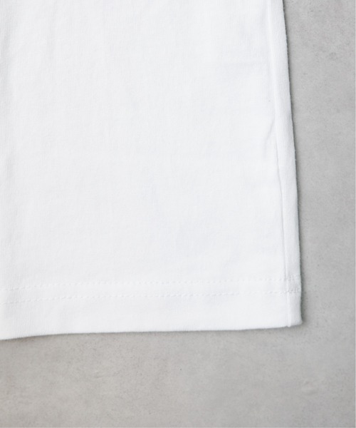 B.I.D.(ビーアイディー)の「《刺繍ロングスリーブTシャツ(サークルロゴ)》(Tシャツ/カットソー・メンズ・ライトカーキ/ホワイト/ブラック・MEDIUM)」の6枚目の写真