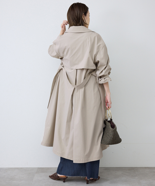 SLOBE IENA（スローブイエナ）の「《WEBのみ4サイズ展開》LE DENIM スリットフレアデニムスカート（デニムスカート・レディース・ネイビー/ブルー系その他・34/36/38/40）」の5枚目の写真