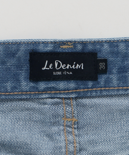 SLOBE IENA（スローブイエナ）の「《WEBのみ4サイズ展開》LE DENIM スリットフレアデニムスカート（デニムスカート・レディース・ネイビー/ブルー系その他・34/36/38/40）」の19枚目の写真