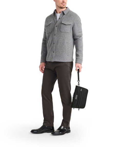 TUMI(トゥミ)の「TUMI ALPHA(アルファ) コンバーチブル・クラッチ・クロスボディ(ショルダーバッグ・メンズ・ブラック・FREE)」の5枚目の写真