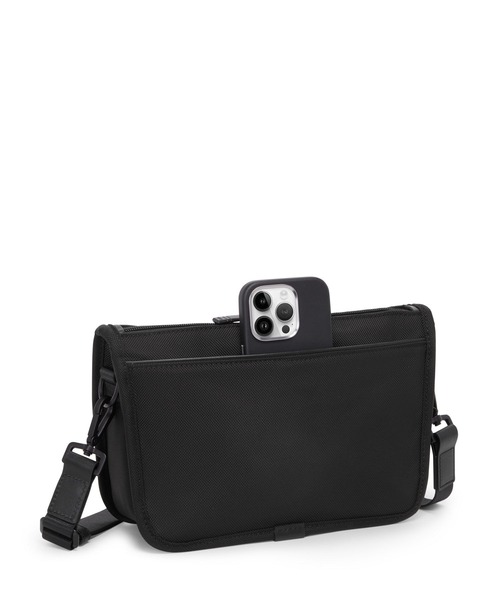 TUMI(トゥミ)の「TUMI ALPHA(アルファ) コンバーチブル・クラッチ・クロスボディ(ショルダーバッグ・メンズ・ブラック・FREE)」の2枚目の写真