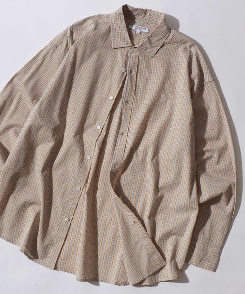 U.S. POLO ASSN.(ユーエスポロアッスン)の「U.S. POLO ASSN./ユーエスポロアッスン オーバーサイズ ワンポイント刺繍 ブロード デニム 無地 チェック レギュラーカラーシャツ 長袖シャツ レディース メンズ(シャツ/ブラウス・メンズ・ホワイト/ベージュ系その他/グリーン系その他/ブルー系その他/グレー系その他/インディゴブルー/ライトブルー/ブラック・M/L/LL)」の4枚目の写真