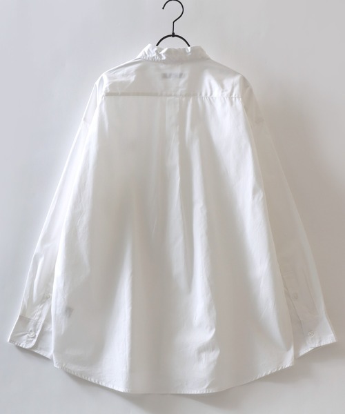 U.S. POLO ASSN.(ユーエスポロアッスン)の「U.S. POLO ASSN./ユーエスポロアッスン オーバーサイズ ワンポイント刺繍 ブロード デニム 無地 チェック レギュラーカラーシャツ 長袖シャツ レディース メンズ(シャツ/ブラウス・メンズ・ホワイト/ベージュ系その他/グリーン系その他/ブルー系その他/グレー系その他/インディゴブルー/ライトブルー/ブラック・M/L/LL)」の17枚目の写真