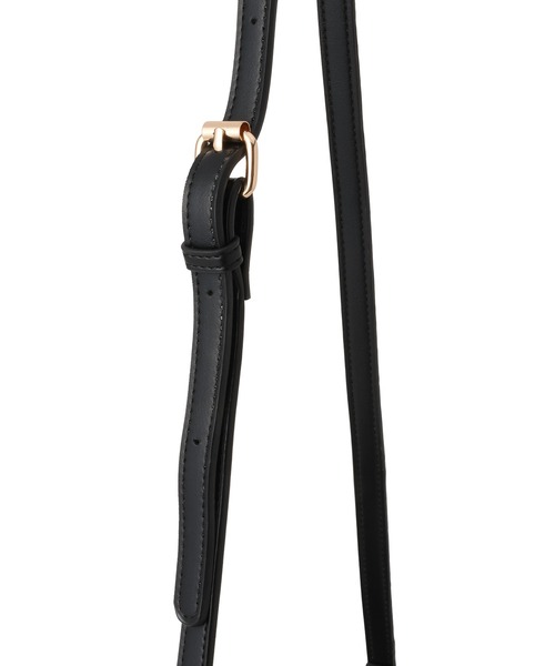 VIS(ビス)の「楕円ひねり3層ショルダーバッグ/2WAY(ショルダーバッグ・レディース・キナリ/ベージュ/ブラック・FREE)」の17枚目の写真