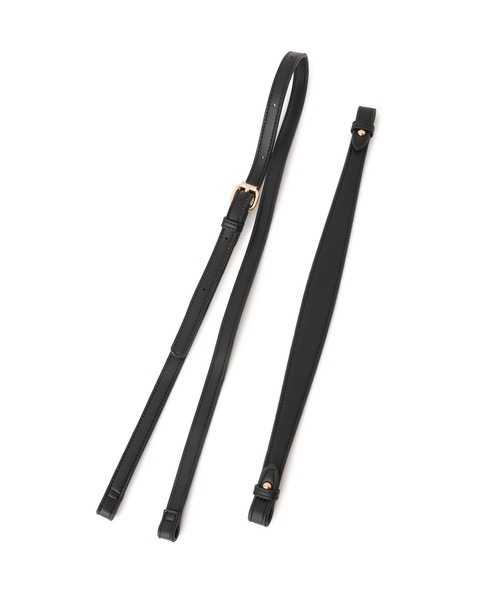 VIS(ビス)の「楕円ひねり3層ショルダーバッグ/2WAY(ショルダーバッグ・レディース・キナリ/ベージュ/ブラック・FREE)」の19枚目の写真