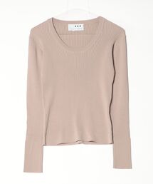EFFE BEAMS | 3D RIB JESSICA(ニット/セーター)