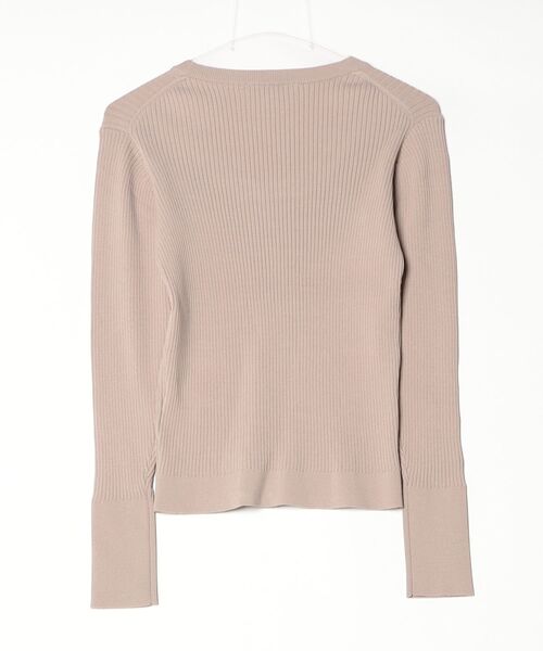 EFFE BEAMS（エッフェビームス）の「3D RIB JESSICA（ニット/セーター・レディース・ベージュ・ONE SIZE）」の2枚目の写真