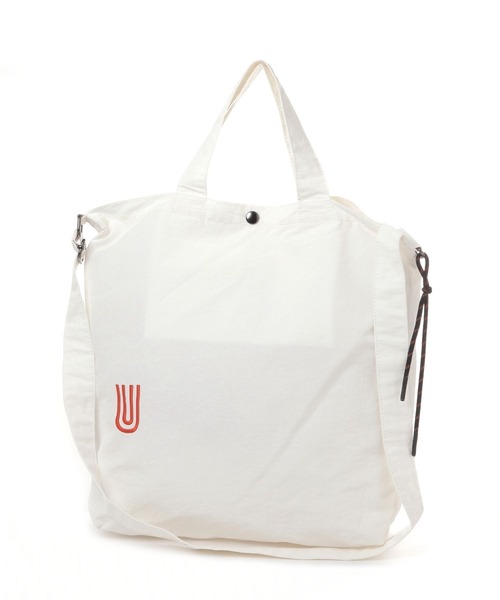 GLOBAL WORK（グローバルワーク）の「UNIVERSAL OVERAL/トートバッグ/一部店舗限定/633991（クラッチバッグ・メンズ・ホワイト/ブルー系その他4/ブラック・FREE）」の20枚目の写真