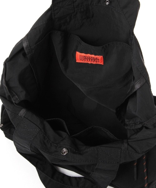 GLOBAL WORK（グローバルワーク）の「UNIVERSAL OVERAL/トートバッグ/一部店舗限定/633991（クラッチバッグ・メンズ・ホワイト/ブルー系その他4/ブラック・FREE）」の7枚目の写真