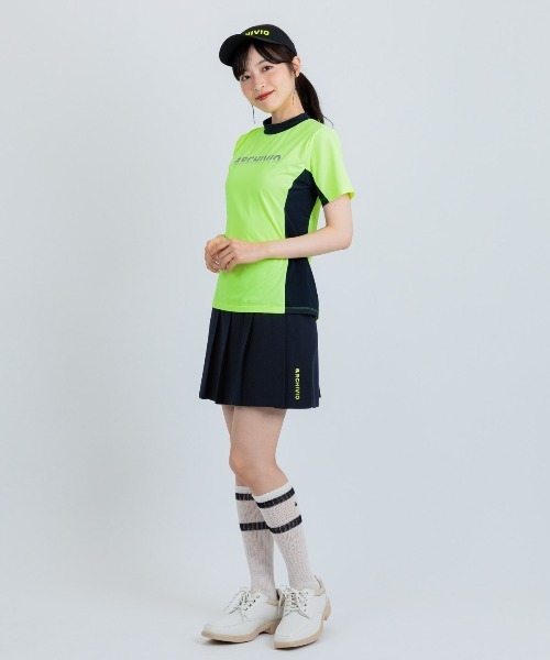 archivio(アルチビオ)の「<LADIES>ジャガードロゴプリーツ切替スカート(スカート・レディース・ホワイト/ライトグリーン/ライトブルー/ネイビー・M/S)」の13枚目の写真