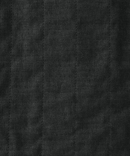 無印良品（ムジルシリョウヒン）の「婦人　カポック混二重ガーゼ　キルトジャケット（その他アウター・レディース・ブラック/ライトベージュ・XL/S）」の10枚目の写真