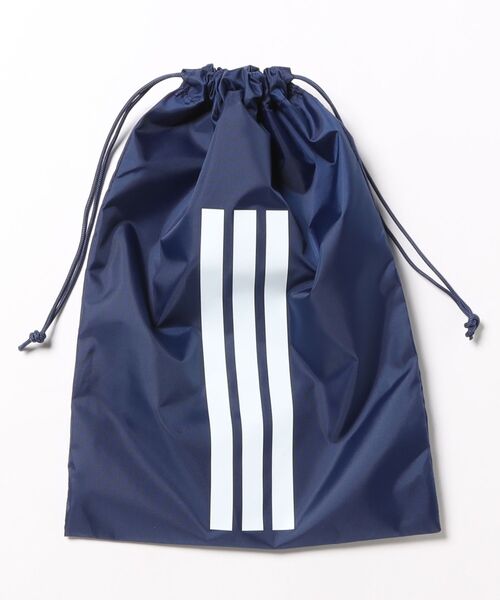 adidas（アディダス）の「《adidas》ｲｰﾋﾟｰｴｽｼｭｰｽﾞｻｯｸ（シューズアクセサリー・メンズ・ダークブルー/ブラック/チャコールグレー/ピンク系その他・フリー）」の5枚目の写真