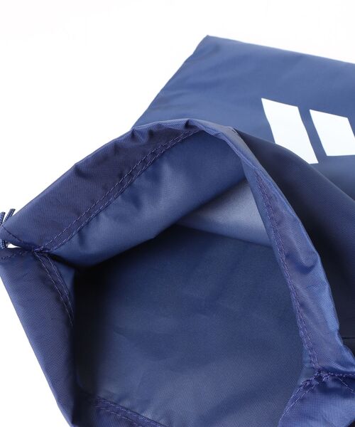 adidas（アディダス）の「《adidas》ｲｰﾋﾟｰｴｽｼｭｰｽﾞｻｯｸ（シューズアクセサリー・メンズ・ダークブルー/ブラック/チャコールグレー/ピンク系その他・フリー）」の7枚目の写真