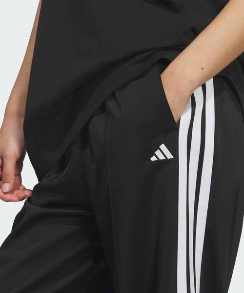 adidas(アディダス)の「adidas/アディダス ロングパンツ 軽パン トリコット トラックパンツ ジャージ LOI58(その他パンツ・レディース・ブラック/ベージュ・M/L)」の7枚目の写真