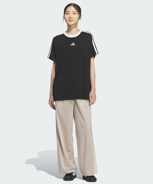 adidas(アディダス)の「adidas/アディダス ロングパンツ 軽パン トリコット トラックパンツ ジャージ LOI58(その他パンツ・レディース・ブラック/ベージュ・M/L)」の10枚目の写真