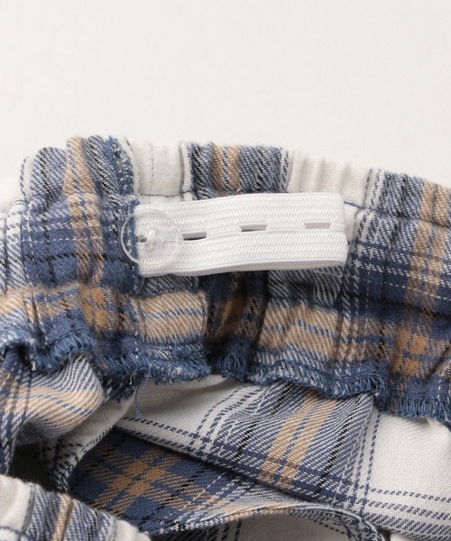 pom ponette junior（ポンポネットジュニア）の「チェックティアードスカート×インナーパンツ（スカート・キッズ・グレイッシュブルー・150cm/140cm/LL(165cm)/160cm）」の7枚目の写真