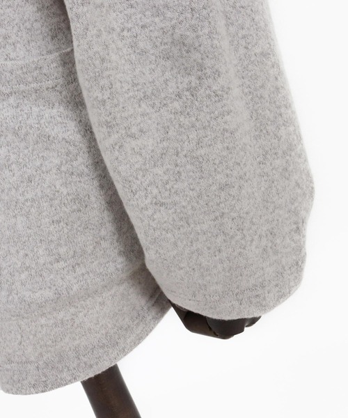 Jih Nunc（ジーヌンク）の「mcg3771-ボタンレスルーズシルエット杢カーディガン(JIH-R1167)（カーディガン/ボレロ・メンズ・チャコール/ベージュ/オフホワイト・S/M/L）」の16枚目の写真