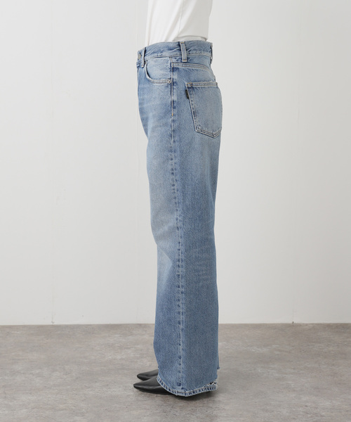 AP STUDIO（エーピーストゥディオ）の「【HAIKURE/ハイクル】別注KOREA NORDIC BLUE（デニムパンツ・レディース・エメラルドブルー・26/25/24/27）」の11枚目の写真