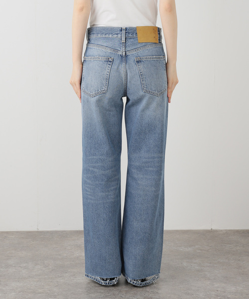 AP STUDIO（エーピーストゥディオ）の「【HAIKURE/ハイクル】別注KOREA NORDIC BLUE（デニムパンツ・レディース・エメラルドブルー・26/25/24/27）」の12枚目の写真