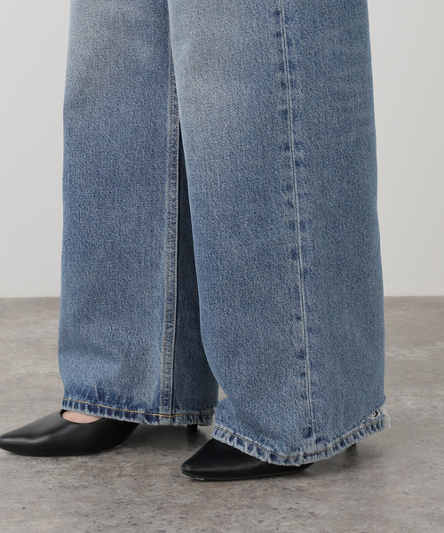 AP STUDIO（エーピーストゥディオ）の「【HAIKURE/ハイクル】別注KOREA NORDIC BLUE（デニムパンツ・レディース・エメラルドブルー・26/25/24/27）」の17枚目の写真