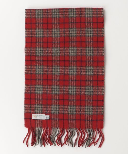 TWEED MILL（ツイードミル）の「【T16】【TWEEDMILL/ツイードミル】LAMS WOOL COUNTRY CHECK SCARF（マフラー・レディース・その他8/その他6/その他2/その他1・FREE）」の4枚目の写真