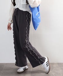 myke（ミーカ）の「myke TC裏毛 配色メロー ワイドパンツ（その他パンツ）」