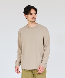 【Hanes/ヘインズ】メンズ ビーフィー クルーネックロングスリーブTシャツ