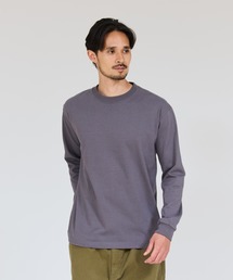 【Hanes/ヘインズ】メンズ ビーフィー クルーネックロングスリーブTシャツ