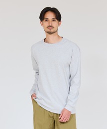 【Hanes/ヘインズ】メンズ ビーフィー クルーネックロングスリーブTシャツ