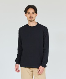 【Hanes/ヘインズ】メンズ ビーフィー クルーネックロングスリーブTシャツ